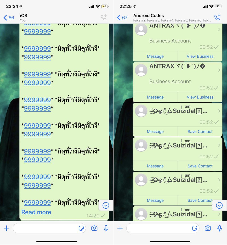В WhatsApp обнаружили баг